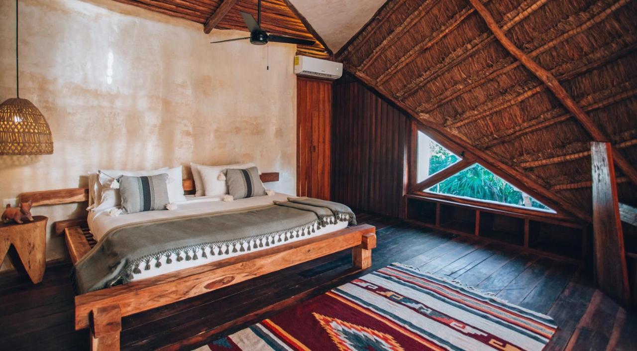 Ikal Tulum Hotel Eksteriør billede A bedroom at the hotel
