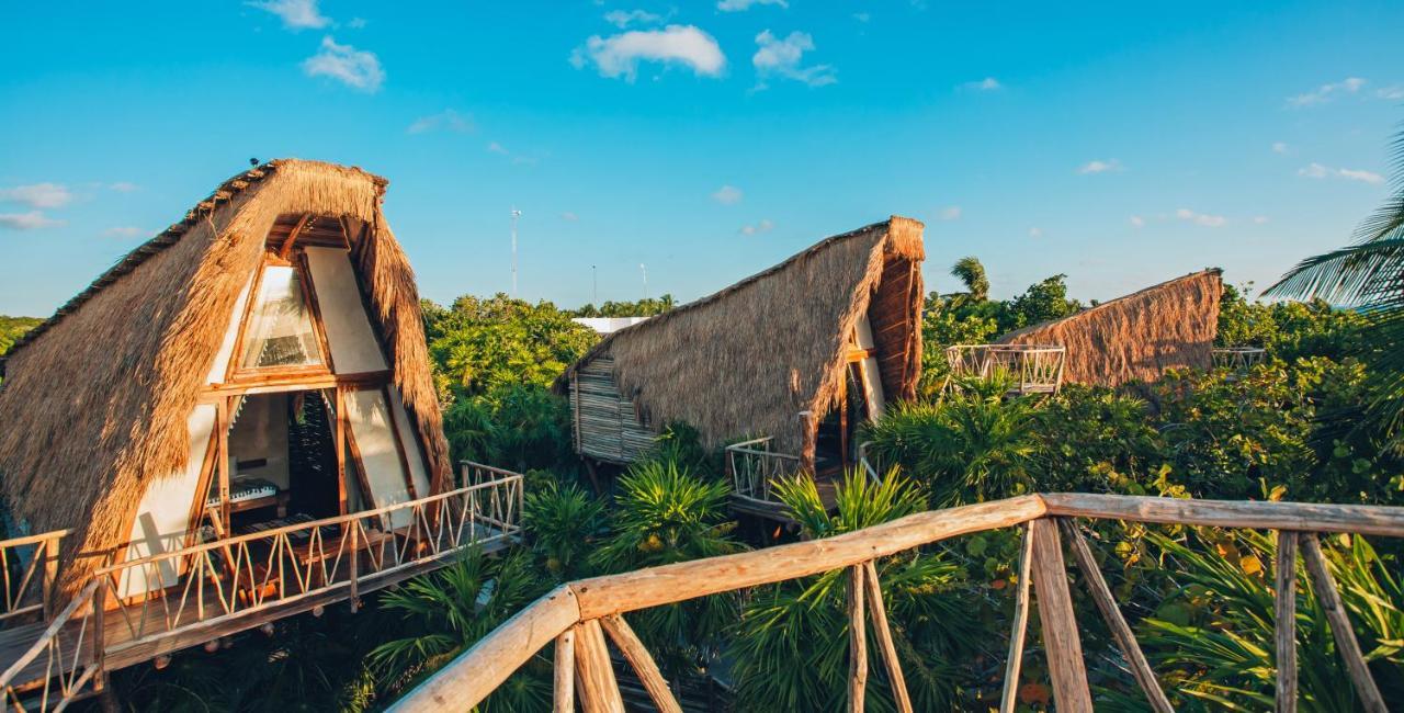 Ikal Tulum Hotel Eksteriør billede Eco-hotel in Tulum, Mexico