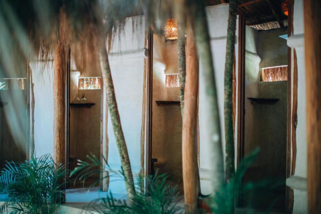 Ikal Tulum Hotel Eksteriør billede The interior of the hotel