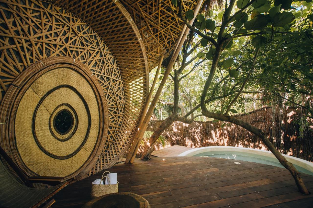 Ikal Tulum Hotel Eksteriør billede The interior of a Treehouse